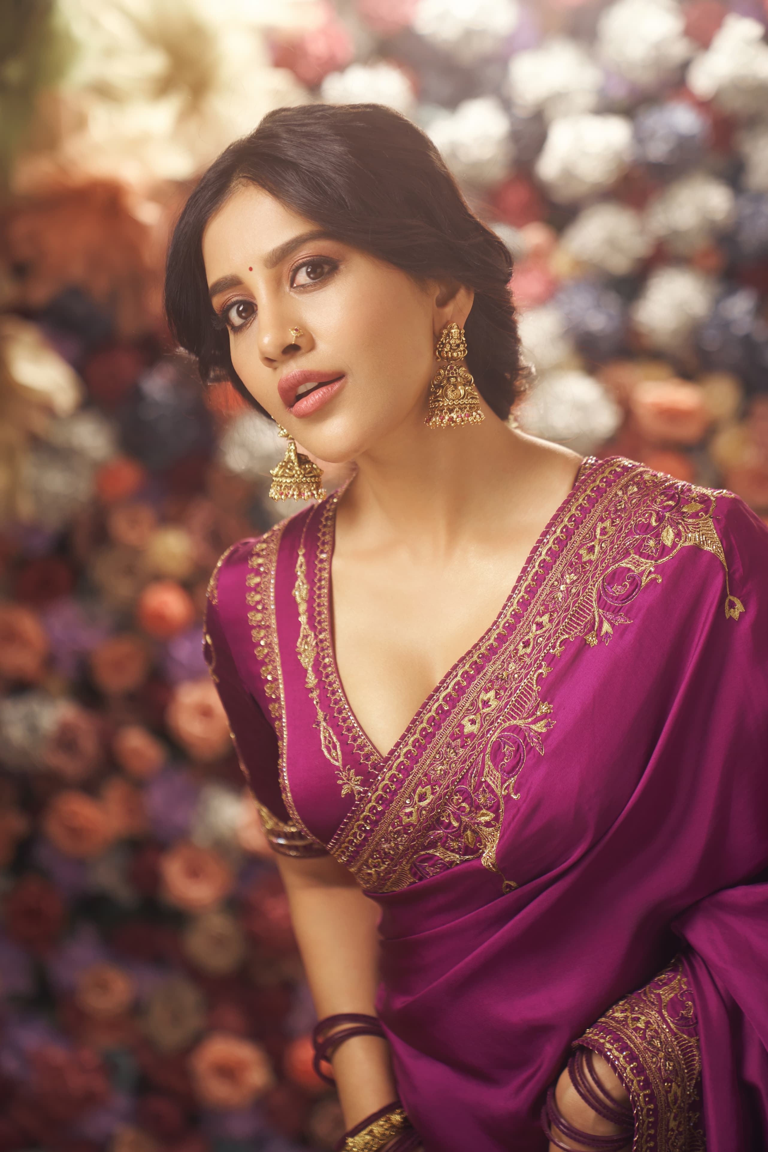 Nabha Natesh looks gorgeous in saree