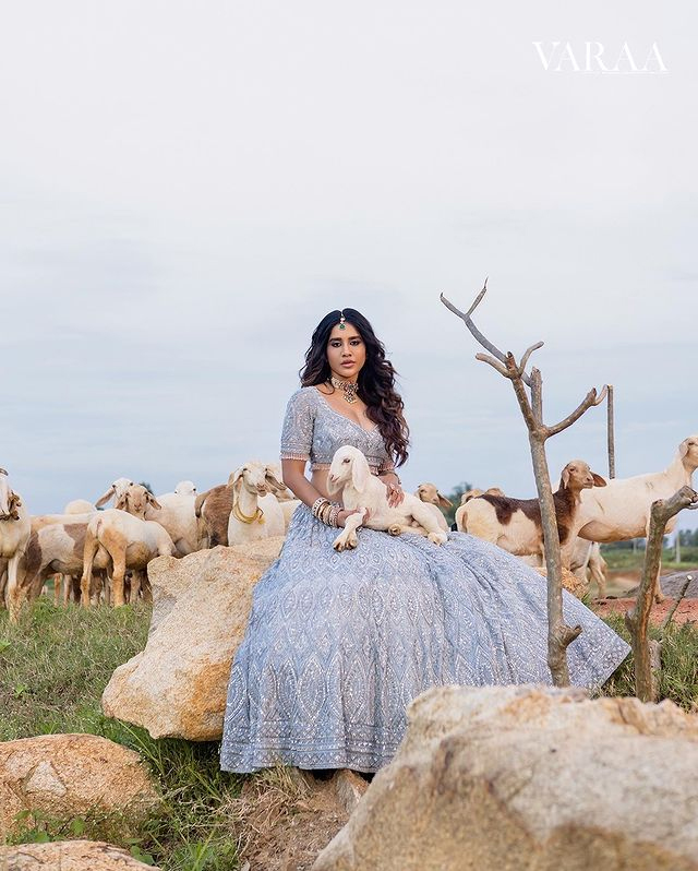 Nabha Natesh looks gorgeous in saree