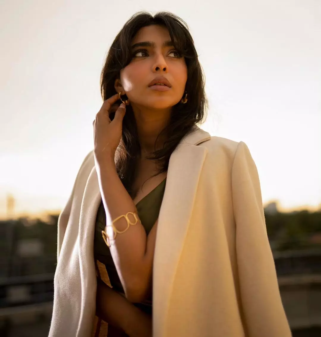 Aishwarya Lekshmi stylish look ever in white Aishwarya Lekshmi stylish look ever in white