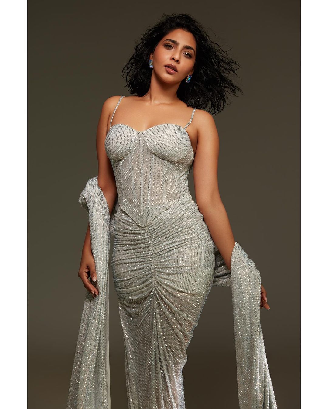 Aishwarya Lekshmi stylish look ever in white Aishwarya Lekshmi stylish look ever in white