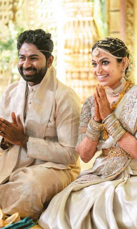 Chiranjeevi, Allu Arjun Attend Wedding in Hyderabad