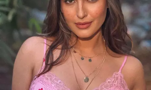 Shivangi Verma Stuns in Pink Lingerie Look!