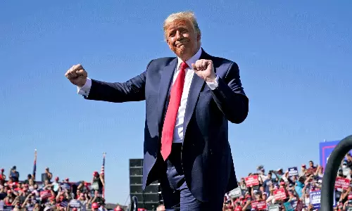 నెట్టింట ట్రంప్  డ్యాన్స్  ఏ రేంజ్  లో వైరల్  అవుతోందంటే..?