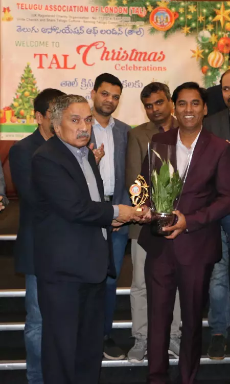 Telugu Association of London Celebrates Christmas