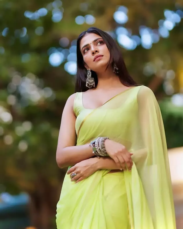 Malavika Mohanan Adorable clicks In Saree