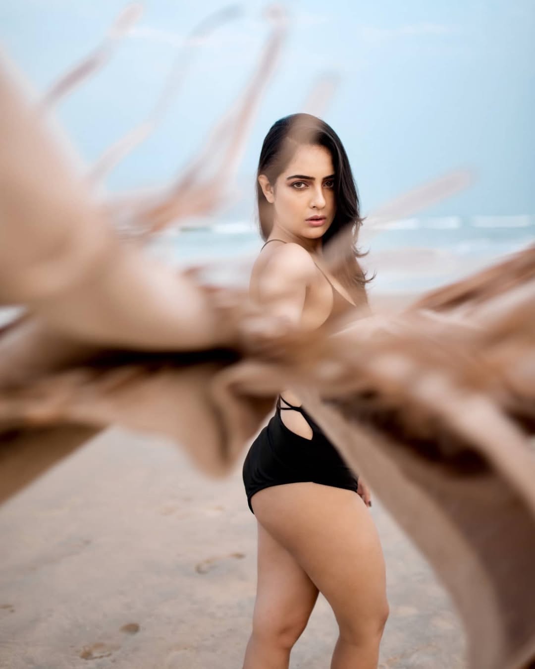 Malvi Malhotra Stuns in a Vibrant Yellow Saree Malvi Malhotra Stuns in a Vibrant Yellow Saree