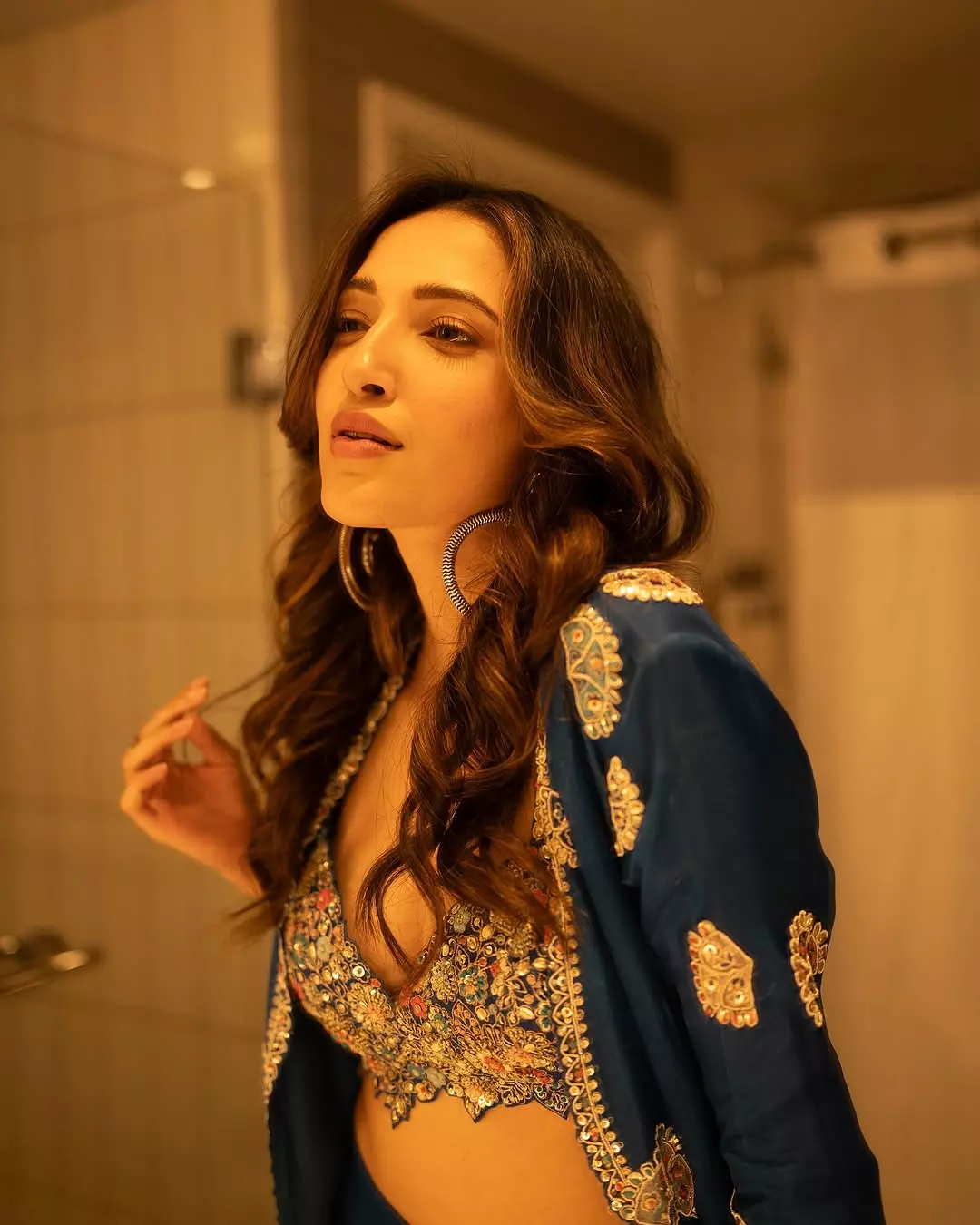 Neha Shetty proves her style is unbeatable in this dress. Neha Shetty proves her style is unbeatable in this dress.