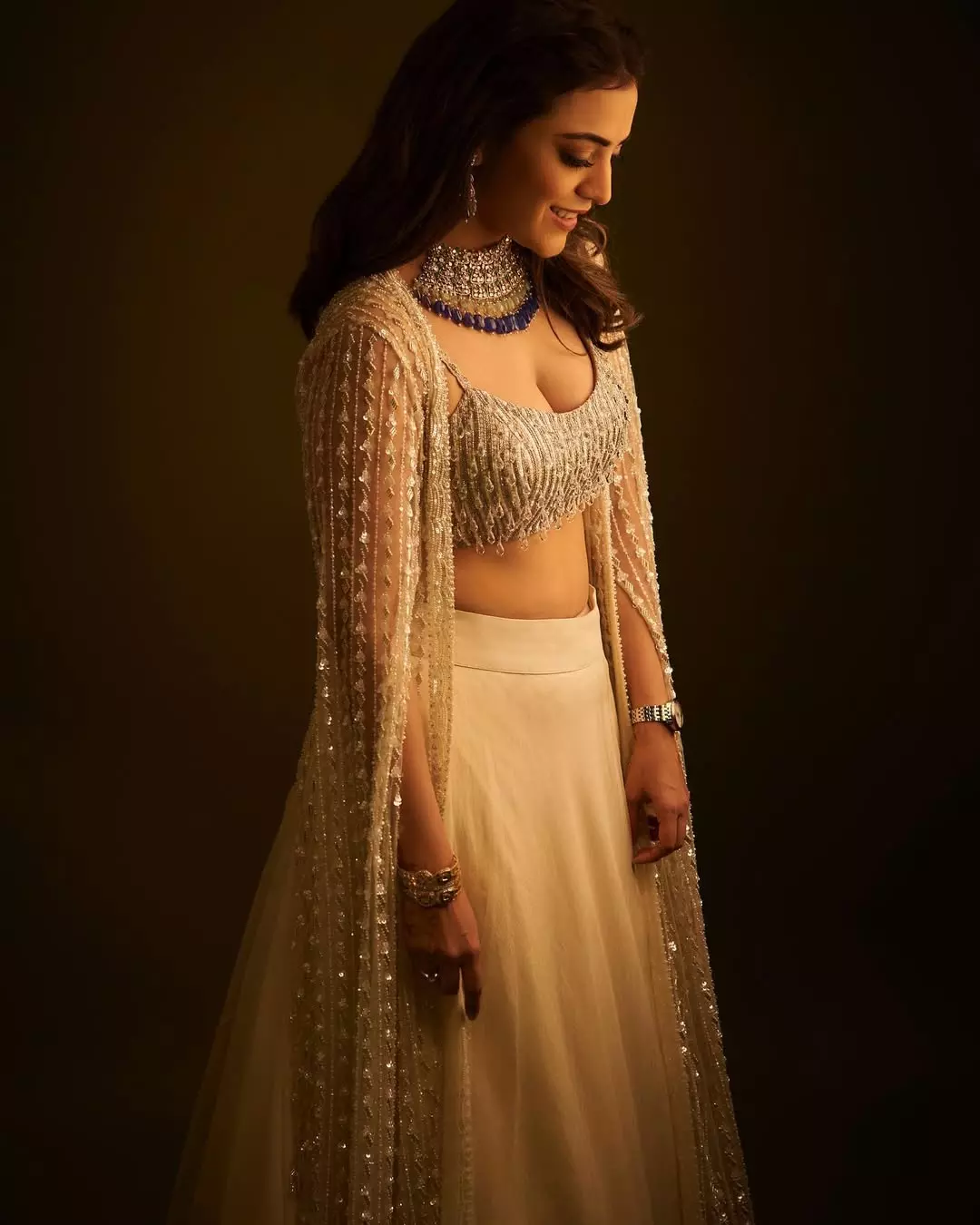 This dress takes Nisha Aggarwals elegance to the next level This dress takes Nisha Aggarwals elegance to the next level