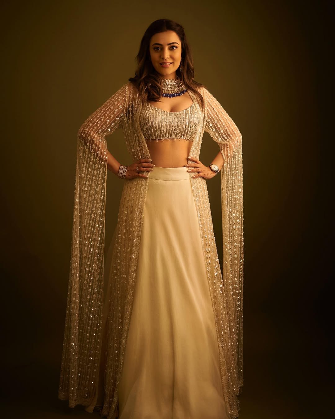 This dress takes Nisha Aggarwals elegance to the next level