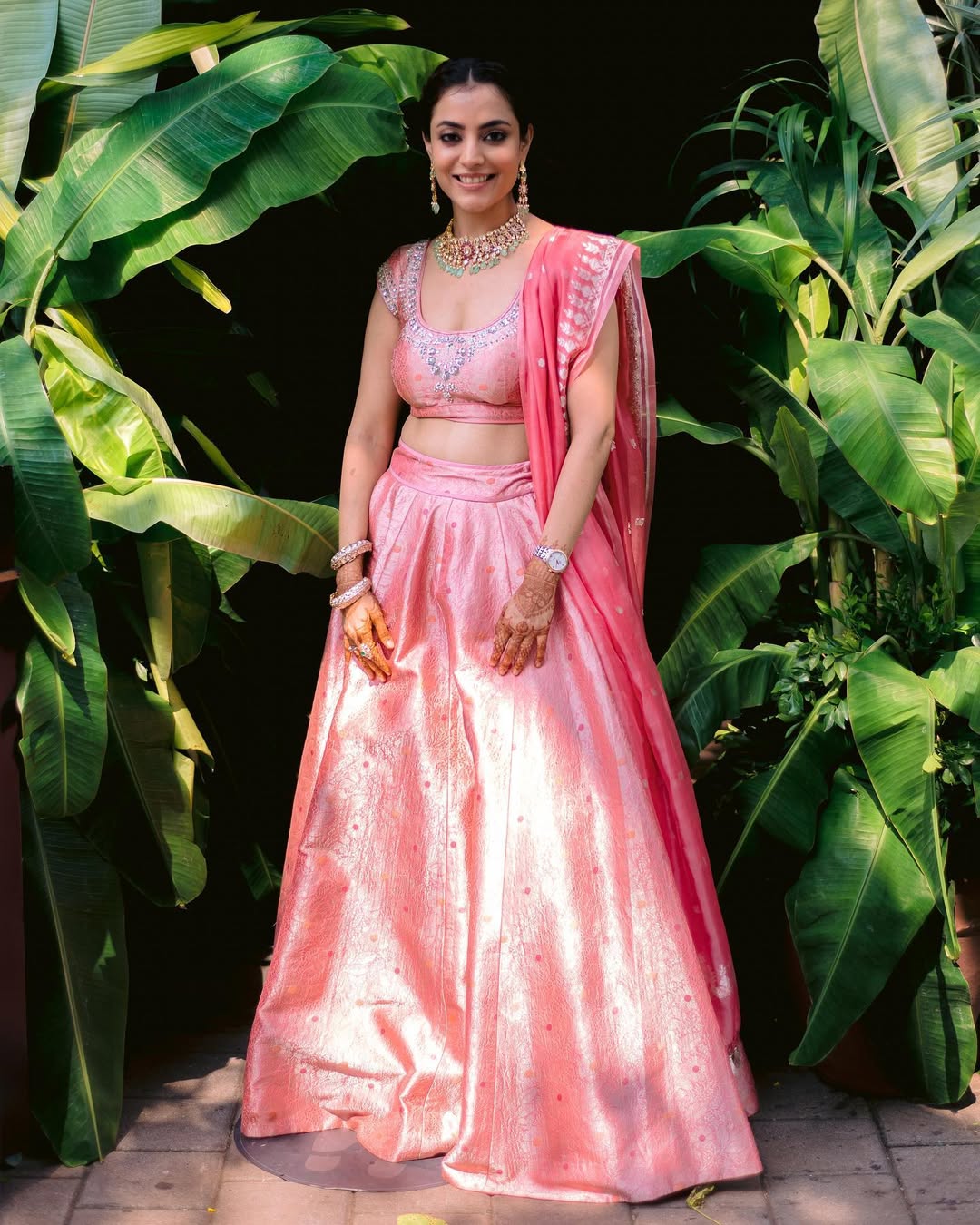 This dress takes Nisha Aggarwals elegance to the next level This dress takes Nisha Aggarwals elegance to the next level