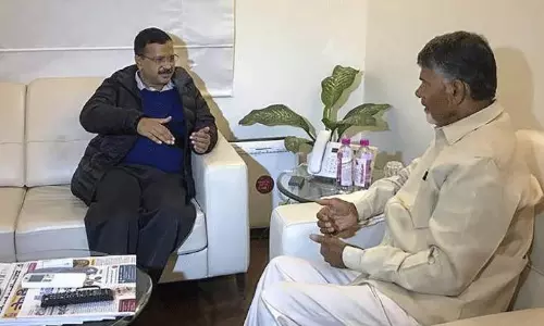 అంబేద్కర్  పై అమిత్  షా వ్యాఖ్యల వివాదం... చంద్రబాబు అభిప్రాయం అడిగిన కేజ్రీవాల్!