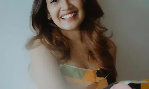 Anikha Surendran is perfect for catching waves in style