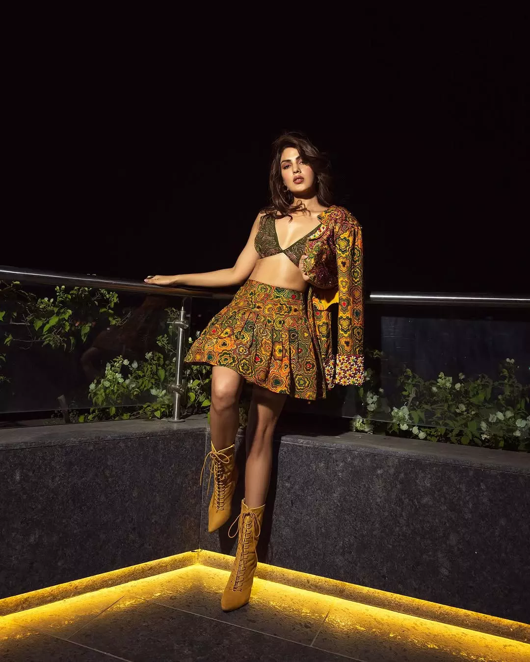 Rhea Chakrabortys chic dress takes her new year post to the next level