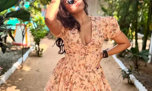 Utkarshica Srivatsava Slips Into Skirt