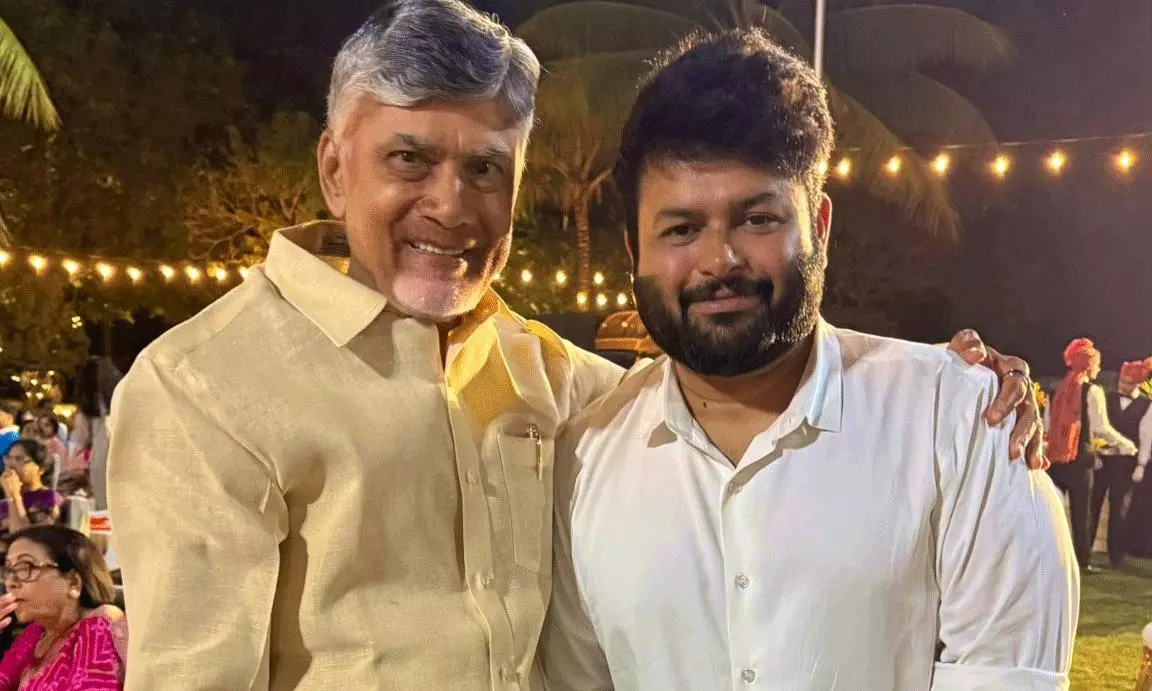 ఏపీ సీఎం చంద్ర‌బాబుతో త‌మ‌న్ ..