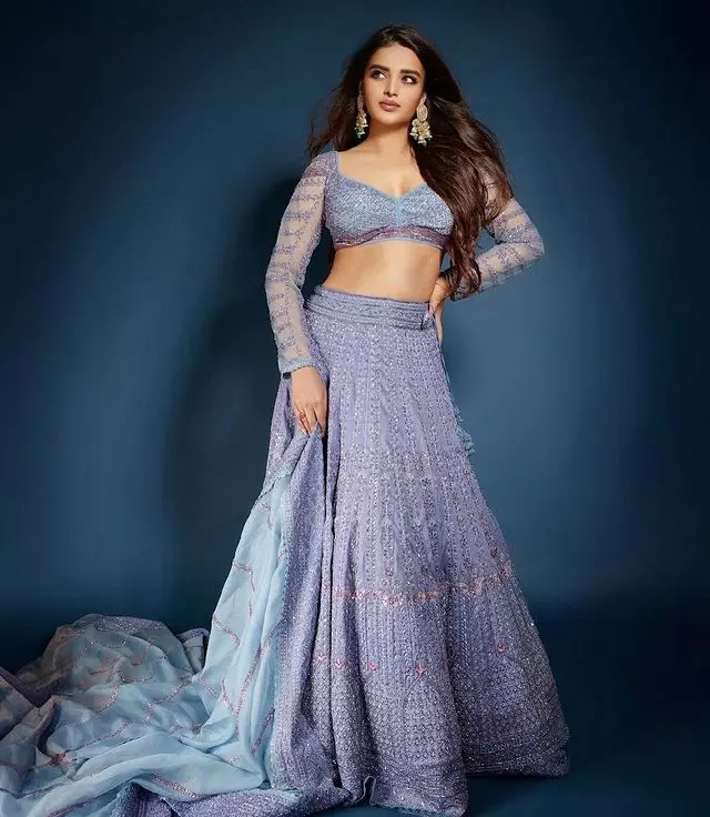 Nidhhi Agerwals Stunning White Look Nidhhi Agerwals Stunning White Look