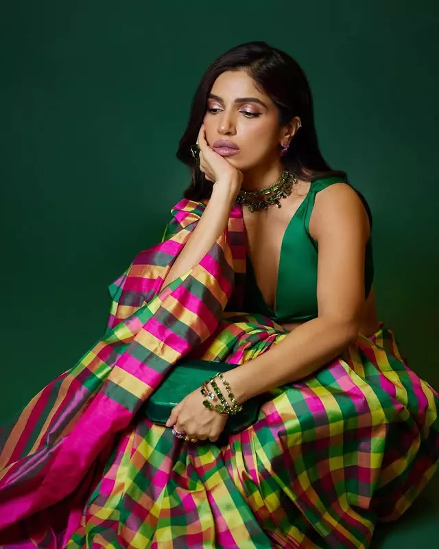 Bhumi Pednekar Stuns In Traditional Elegance Bhumi Pednekar Stuns In Traditional Elegance
