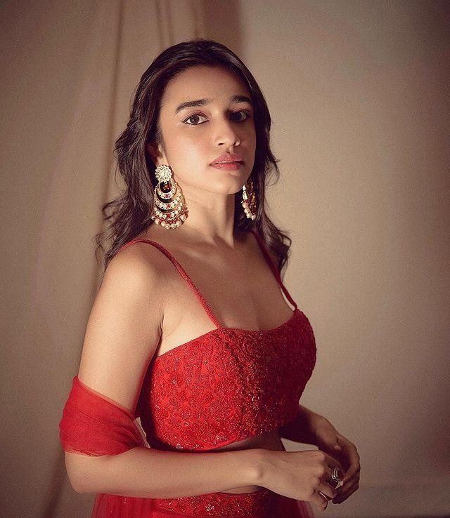 Nuveksha Turns Heads in a Stunning Black Lehenga