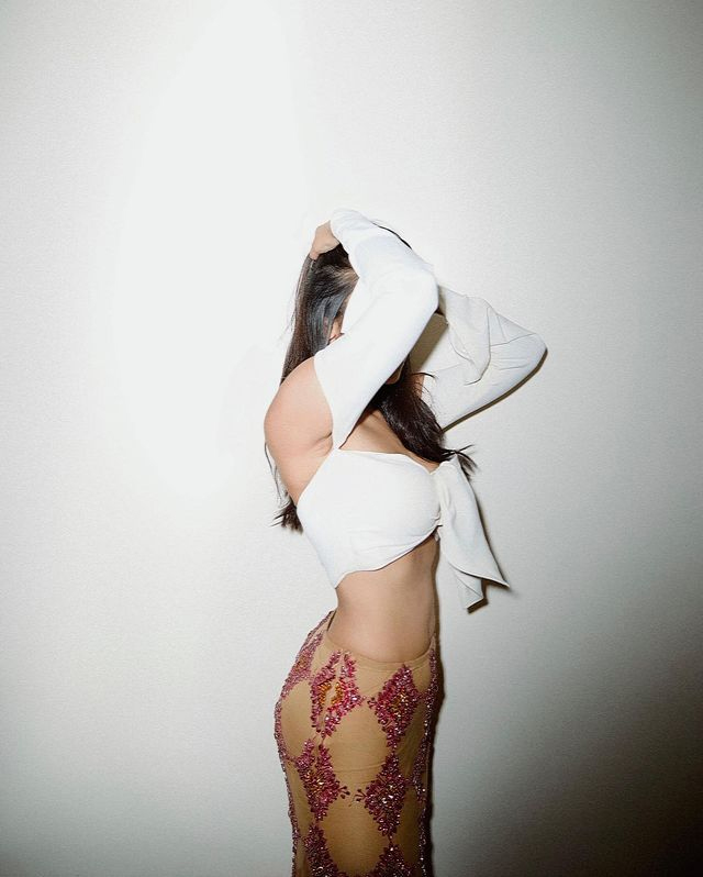 Nuveksha Turns Heads in a Stunning Black Lehenga