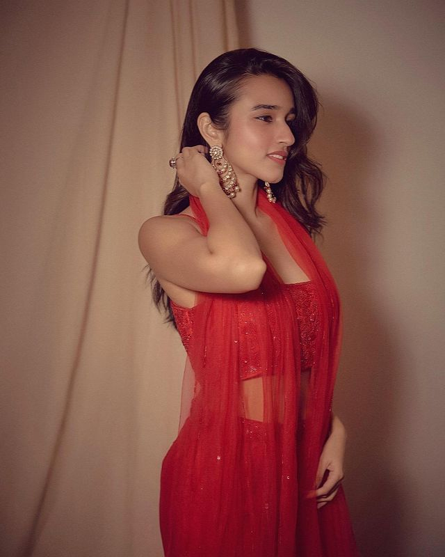 Nuveksha Turns Heads in a Stunning Black Lehenga