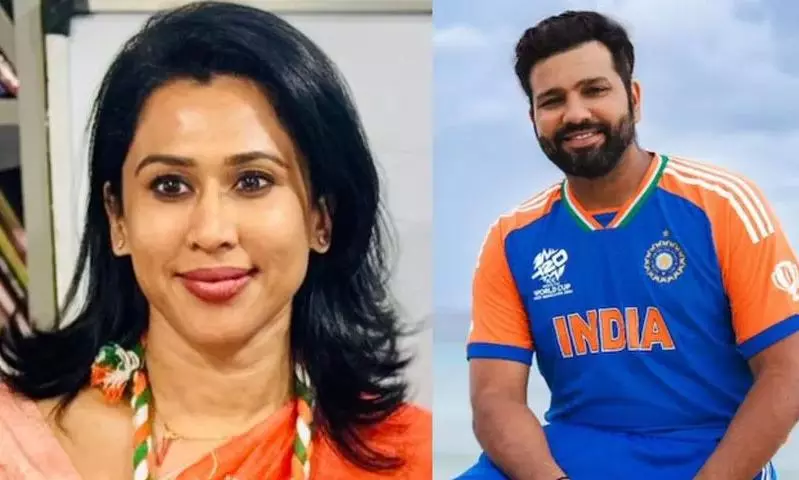 కెప్టెన్ రోహిత్ పై బాడీ షేమింగ్ వ్యాఖ్యలు చేసిన కాంగ్రెస్ మహిళా నేత