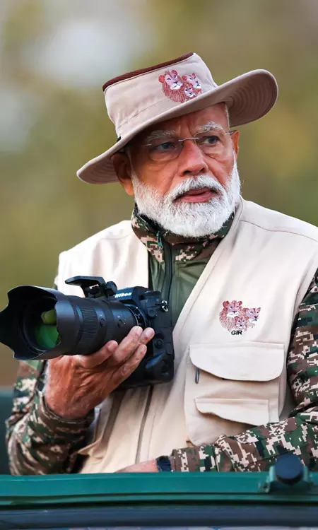 Prime Minister Supports Asiatic Lions On World Wildlife Day