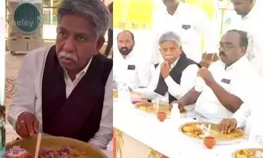 ‘విస్తరాకుల్లో భోజనం’ వివాదంపై క్లారిటీ ఇచ్చిన మందకృష్ణ