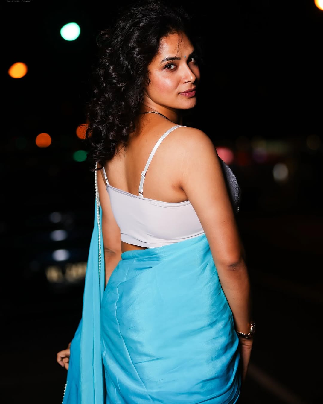 Hari Teja Aces the Fashion Game in Saree Hari Teja Aces the Fashion Game in Saree