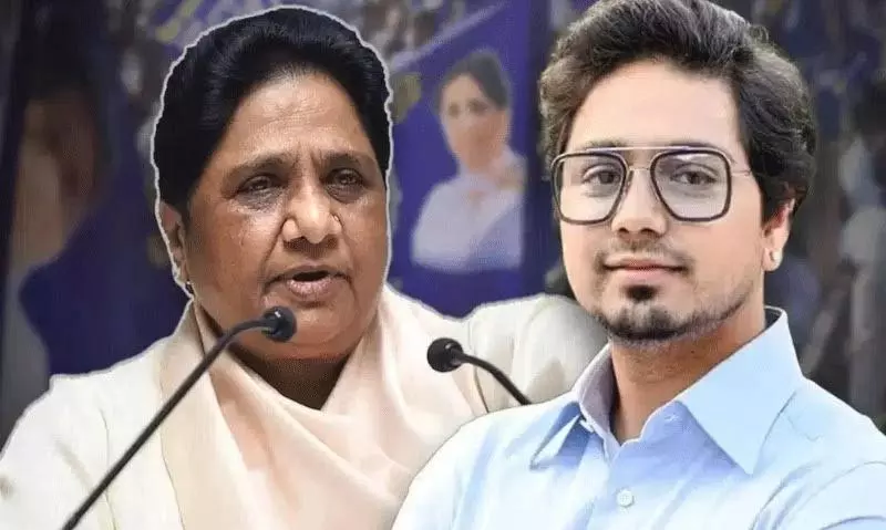 బీఎస్పీని చీల్చే కుట్ర.. మేనల్లుడిని సాగనంపిన మాయావతి
