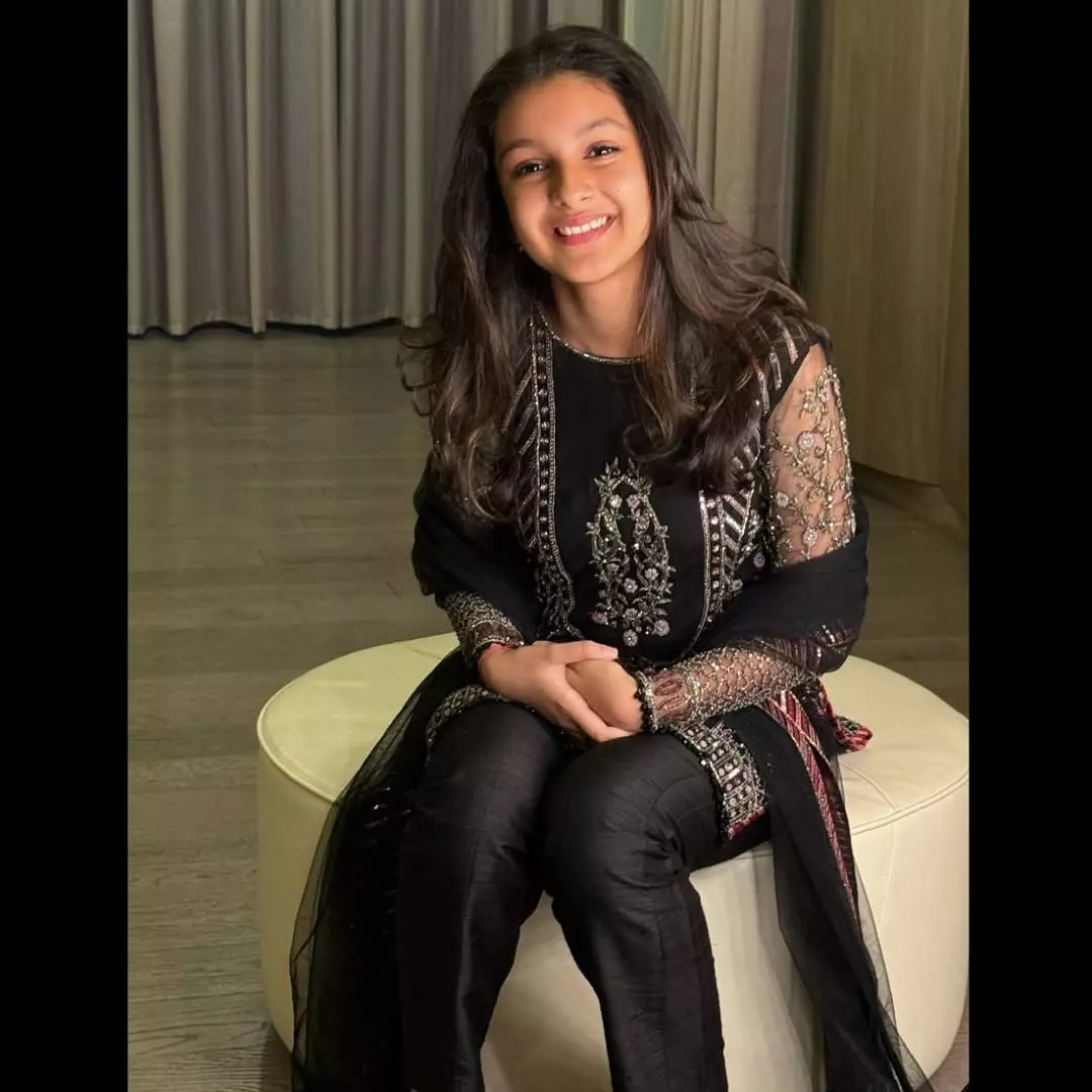 Sithara Ghatamaneni Dazzles in Ethnic Wear in Latest Instagram Post