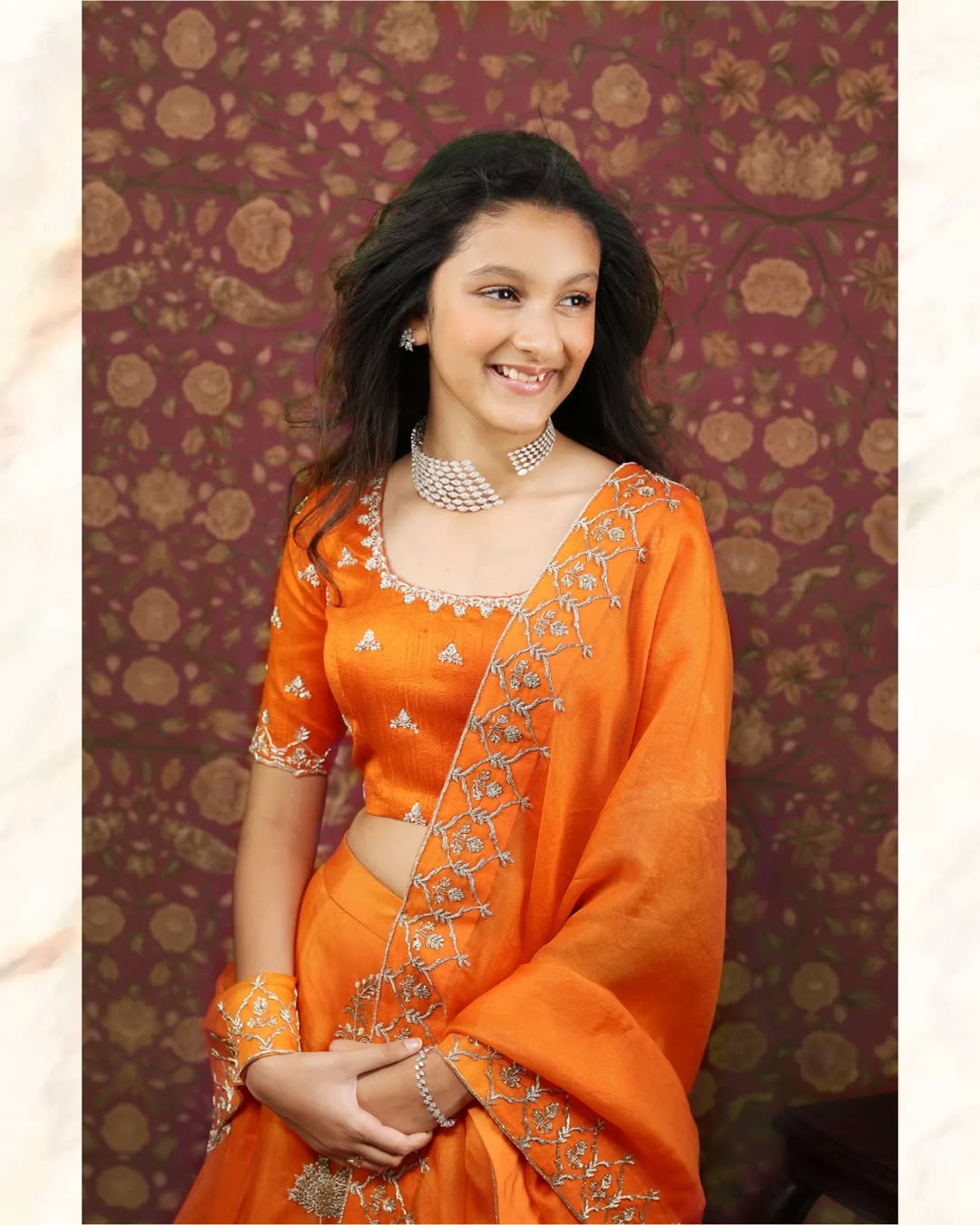 Sithara Ghatamaneni Dazzles in Ethnic Wear in Latest Instagram Post Sithara Ghatamaneni Dazzles in Ethnic Wear in Latest Instagram Post