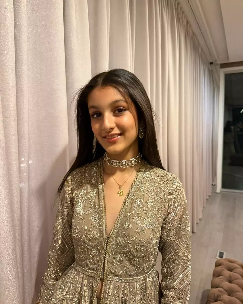 Sithara Ghatamaneni Dazzles in Ethnic Wear in Latest Instagram Post