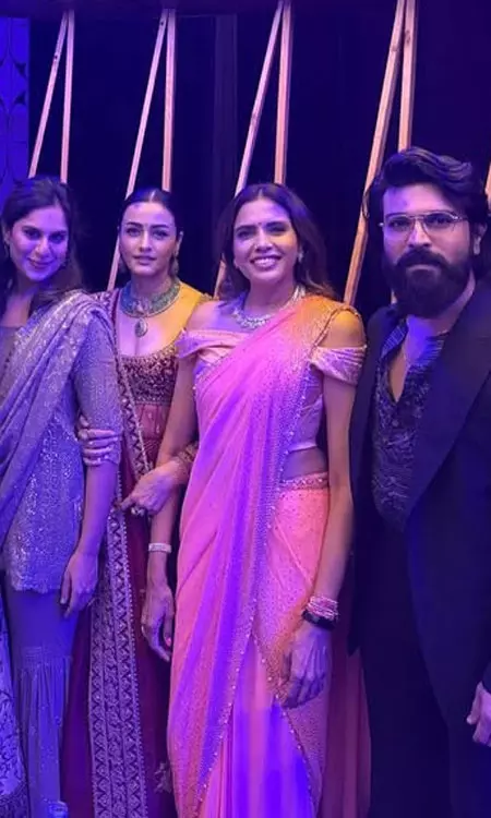 Namrata Shirodkar Meets Ram Charan and Upasana
