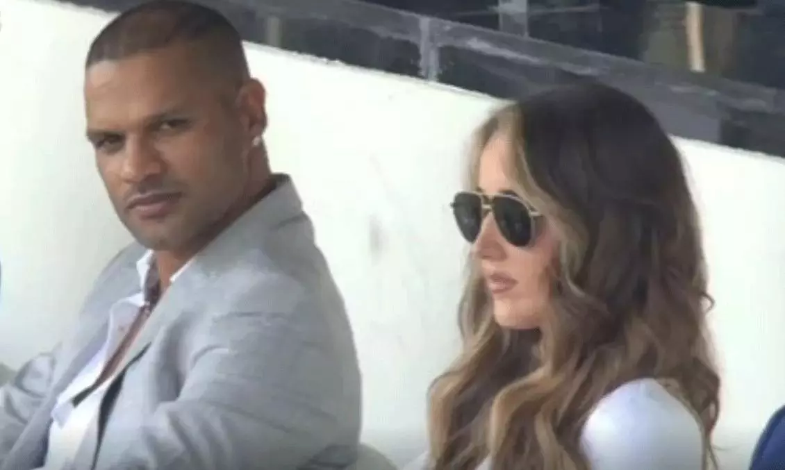 Shikhar Dhawan Dating Rumors with Sophie Shine
