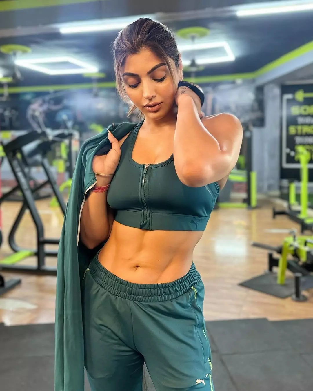 Akanksha Puri Slays in Orange