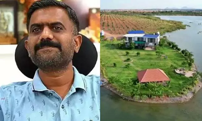 గుడ్ మార్నింగ్ అంటూ వెళ్లిన అధికారులు.. కొండపై గెస్ట్ హౌస్ సీజ్