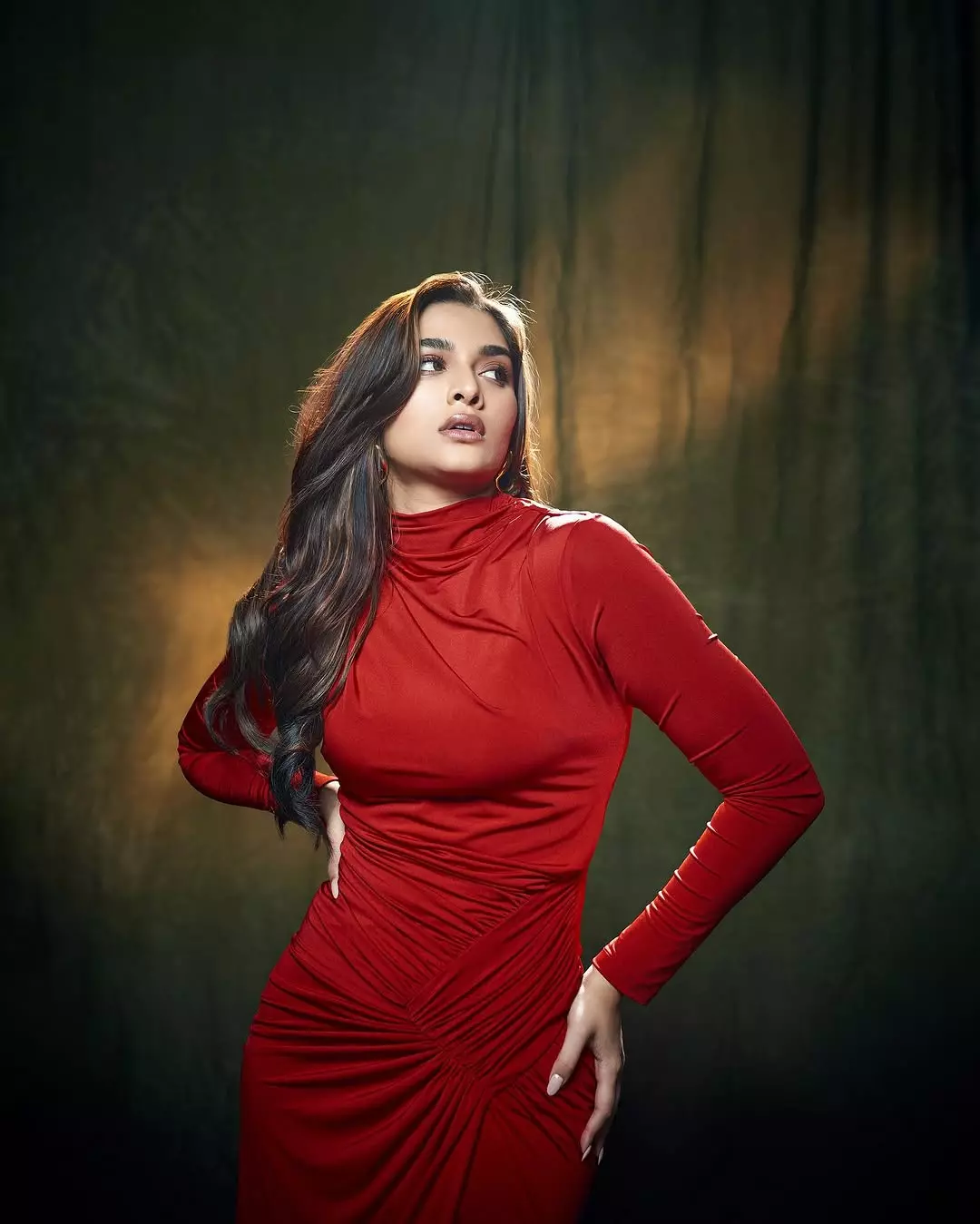 Saiee Manjrekar�s Stunning Glam Look