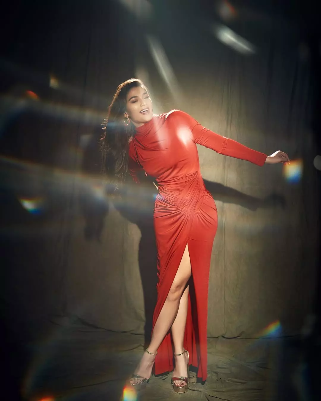 Saiee Manjrekar�s Stunning Glam Look