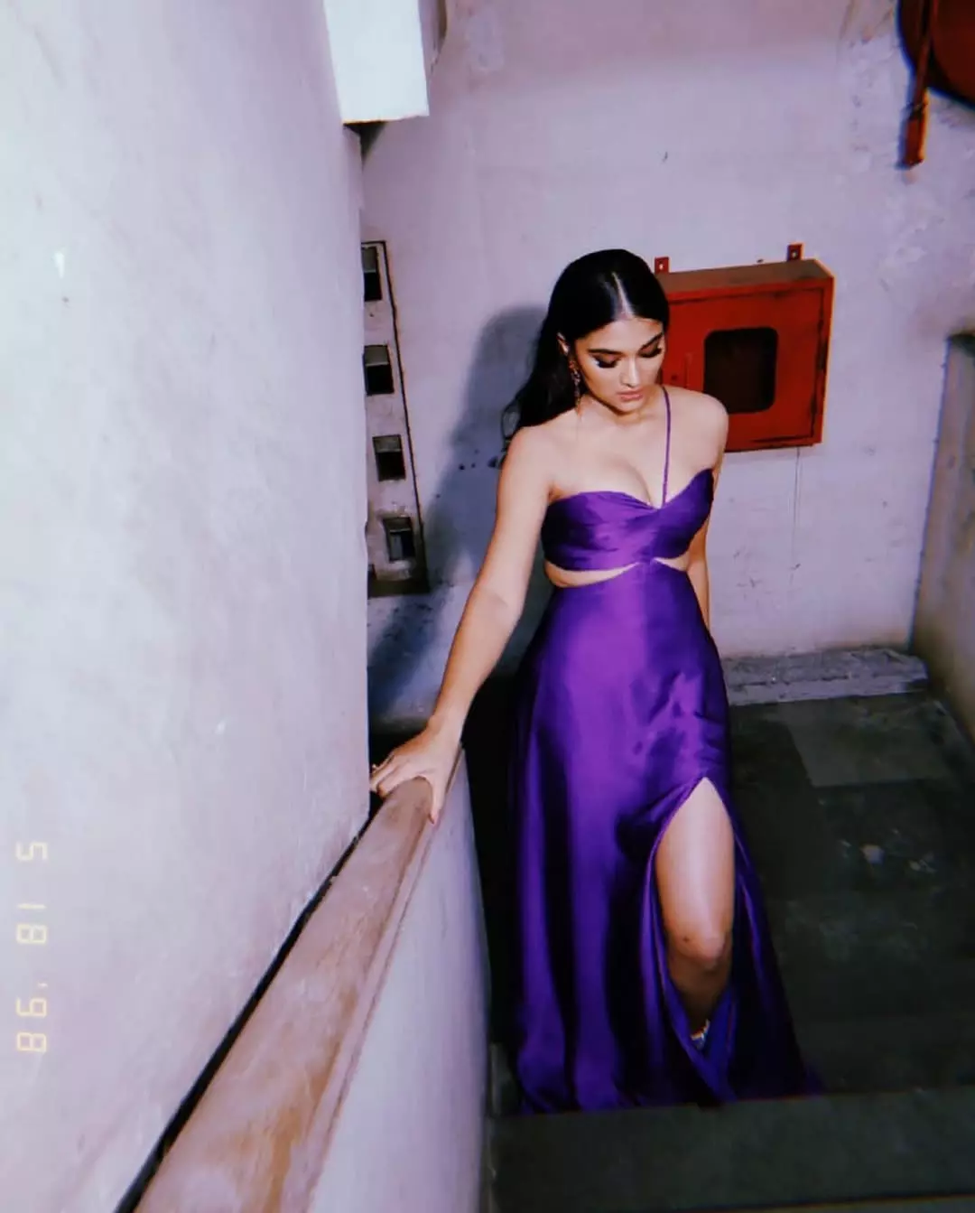 Saiee Manjrekar�s Stunning Glam Look Saiee Manjrekar�s Stunning Glam Look