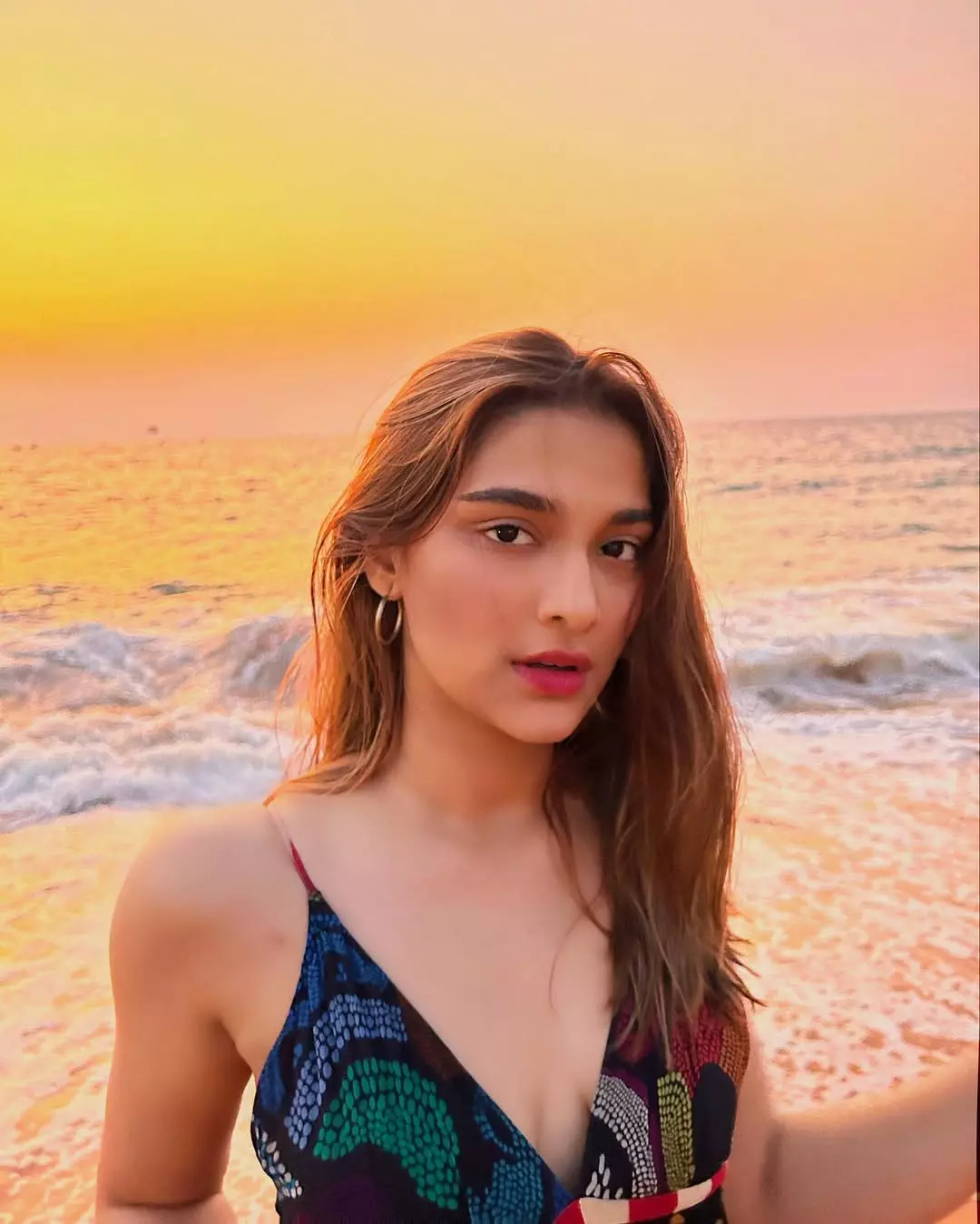 Saiee Manjrekar�s Stunning Glam Look Saiee Manjrekar�s Stunning Glam Look