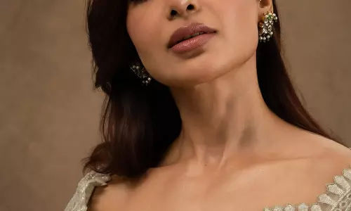 Samantha�s Saree Look is Straight Out of a Dream
