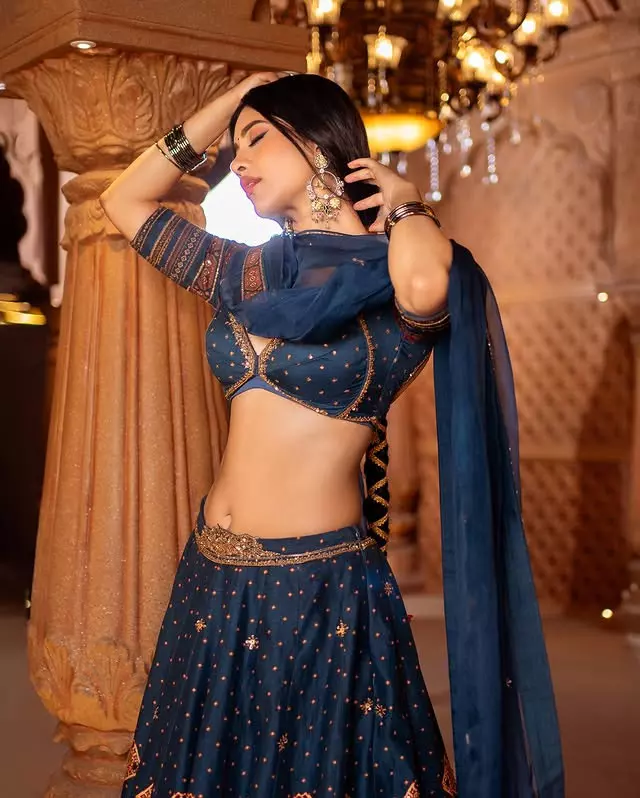 Nabha Nateshs Is Queen Of Hearts