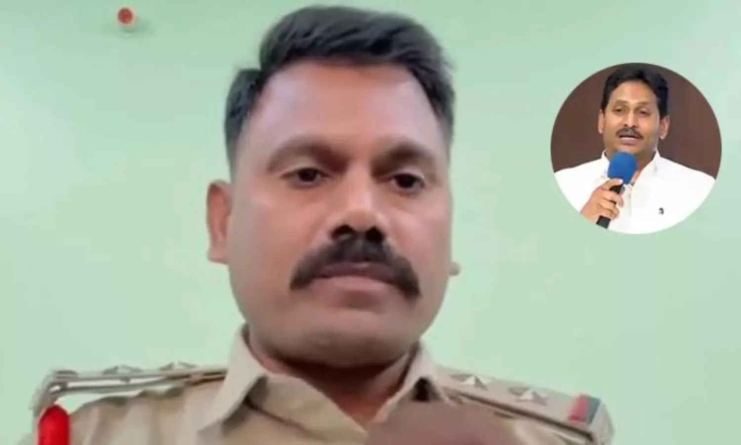 SI Police Counters Jagan SI Police Counters Jagan