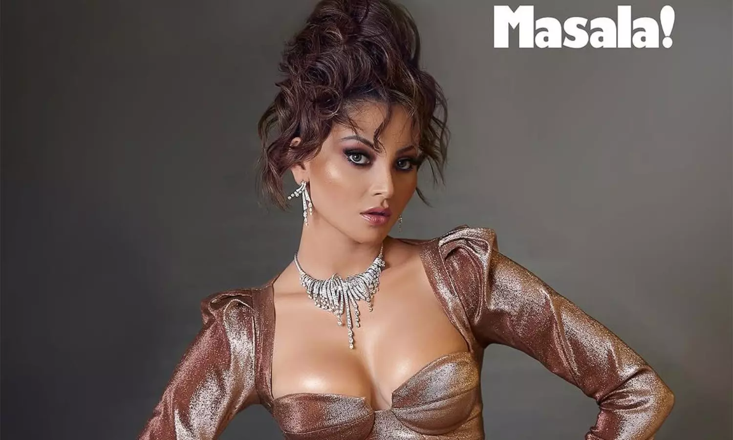 Urvashi Rautela Shines Magazine Cover Urvashi Rautela Shines Magazine Cover