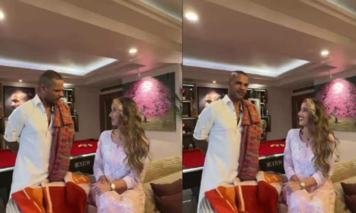 వీడియో: మ‌న‌సు దోచిన‌ ధావ‌న్ గాళ్ ఫ్రెండ్