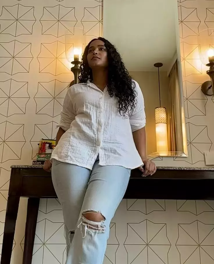 Pushpa 2 Beauty Pavani shares peaceful moments