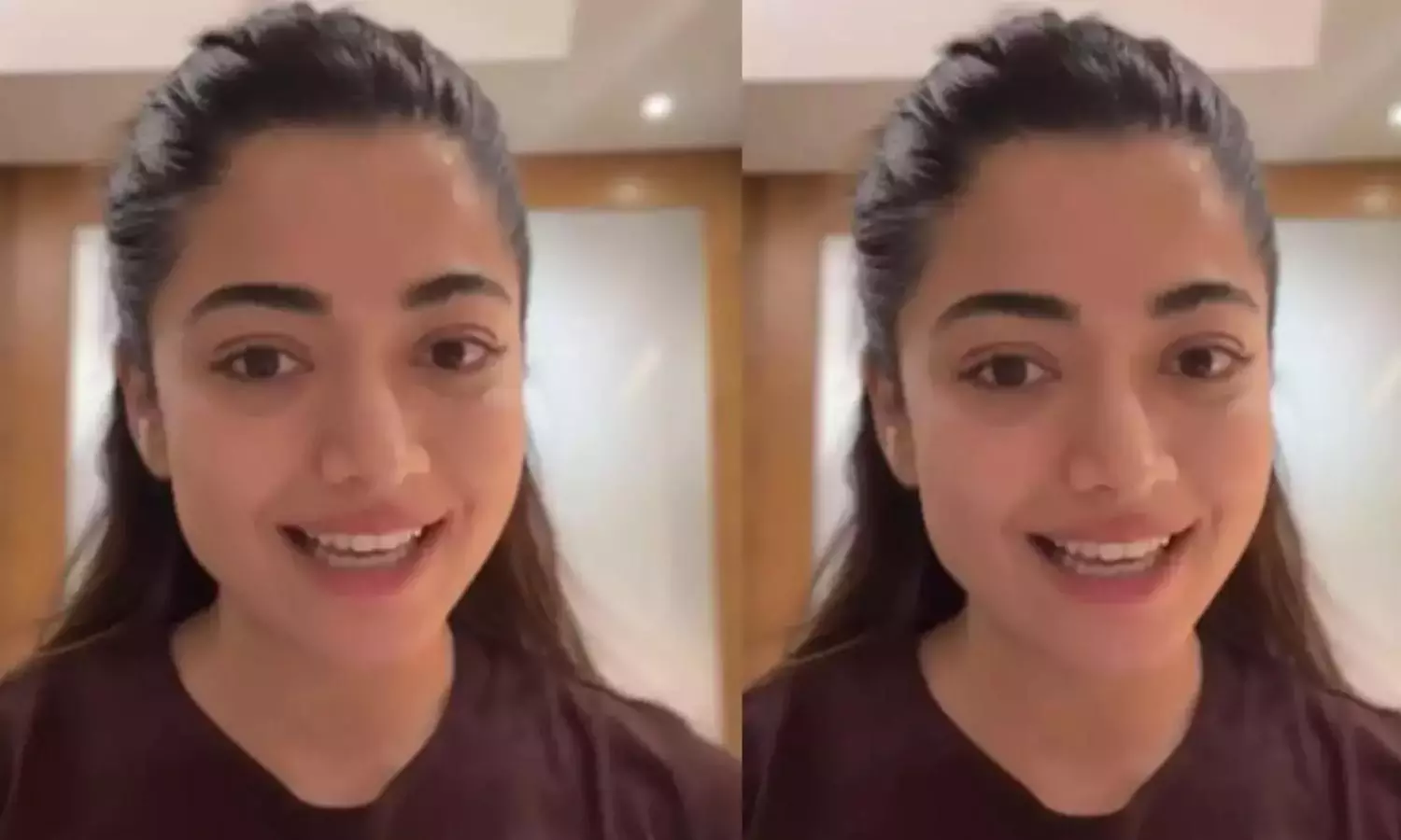 ఎర్ర‌బ‌డిన ర‌ష్మిక క‌ళ్లు.. ఎందుకంటే