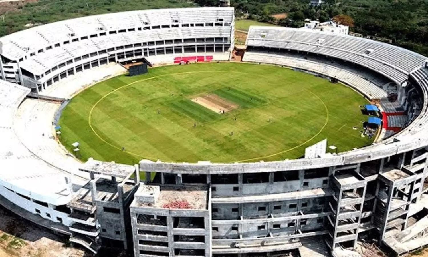 అమరావతి పక్కనే అతిపెద్ద అంతర్జాతీయ క్రికెట్ స్టేడియం అమరావతి పక్కనే అతిపెద్ద అంతర్జాతీయ క్రికెట్ స్టేడియం