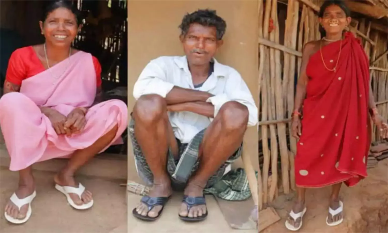 గిరిజనుల పాదాలకు పవన్  చెప్పులు.. డిప్యూటీ సీఎం దాతృత్వం పీక్స్!