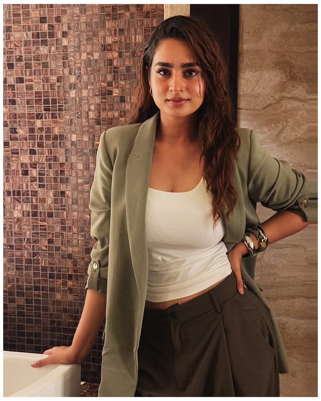 Ayesha Khan in Power Mode